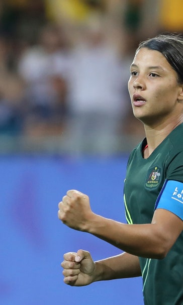 Australia's offense led by prolific scorer Sam Kerr